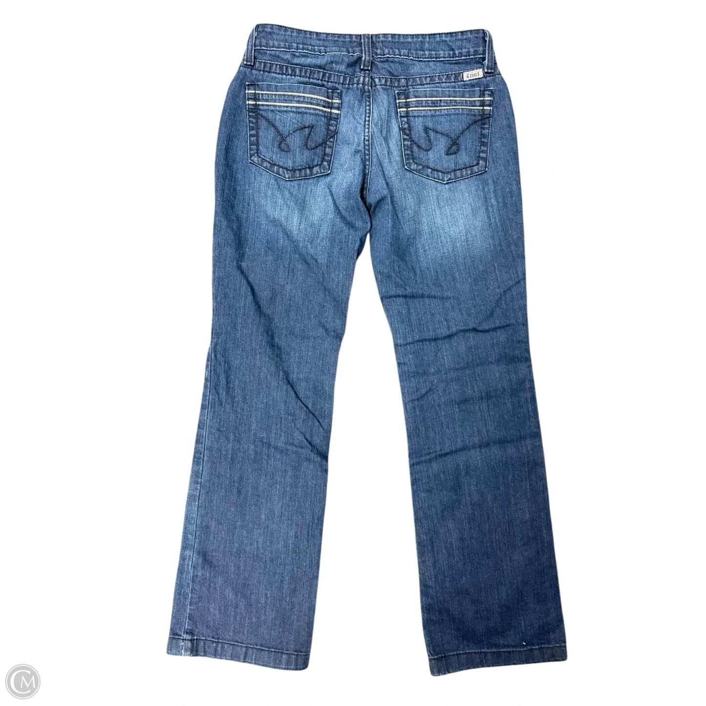 Jeans Flared By Clothes Mentor In Blue Denim, Size: 8