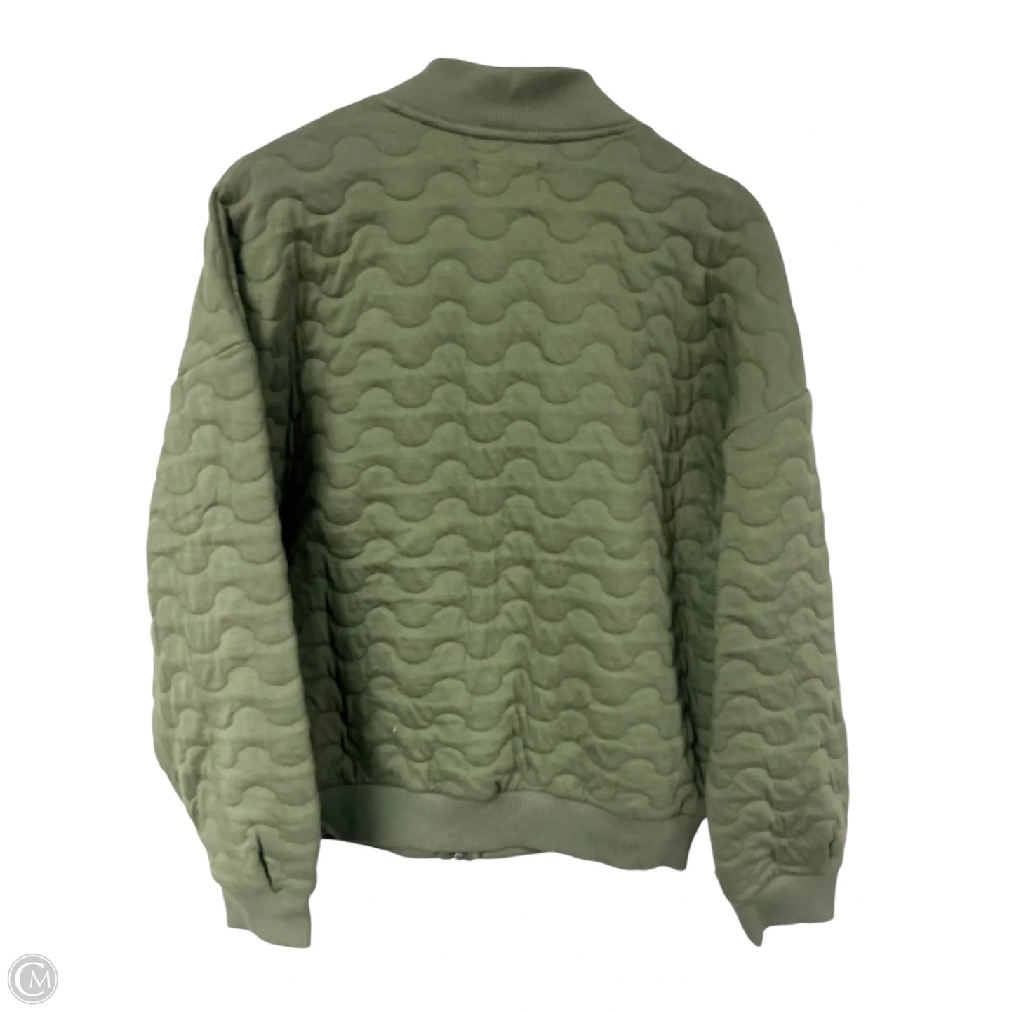 Jacket Puffer & Quilted By Be Cool In Geometric Pattern, Size: M