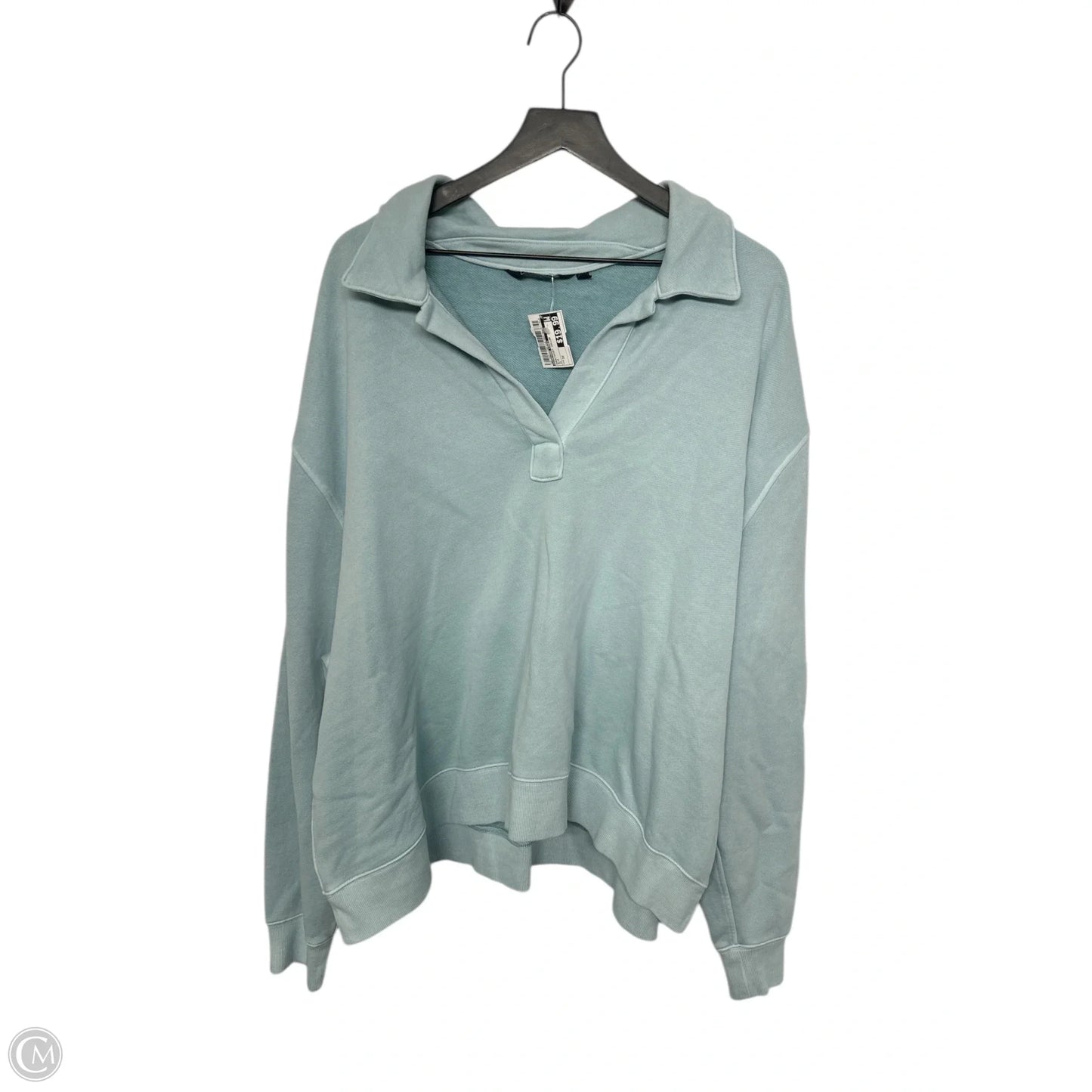 Sweatshirt Collar By Vineyard Vines In Blue, Size: 3x