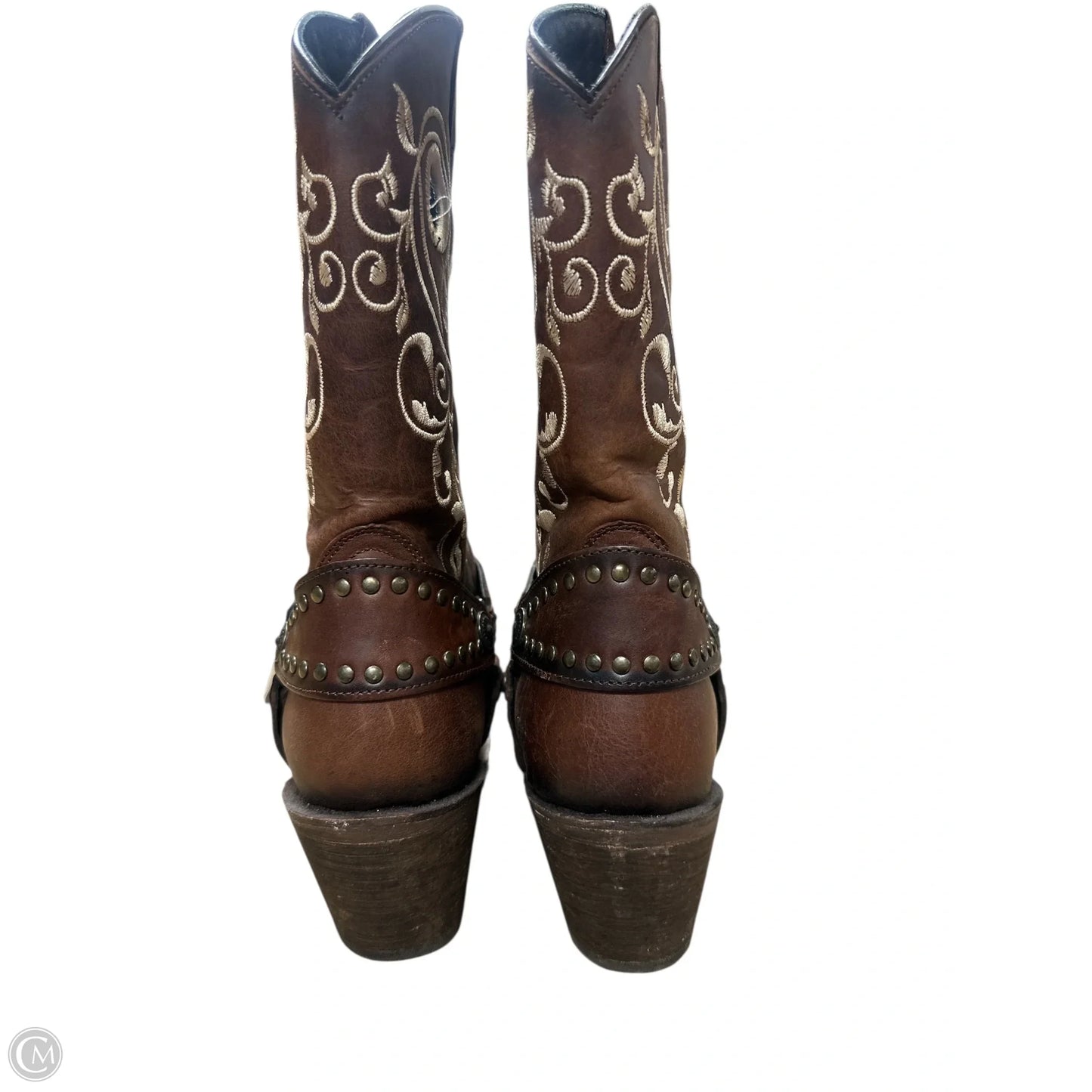 Boots Western By Cmb In Brown, Size: 9