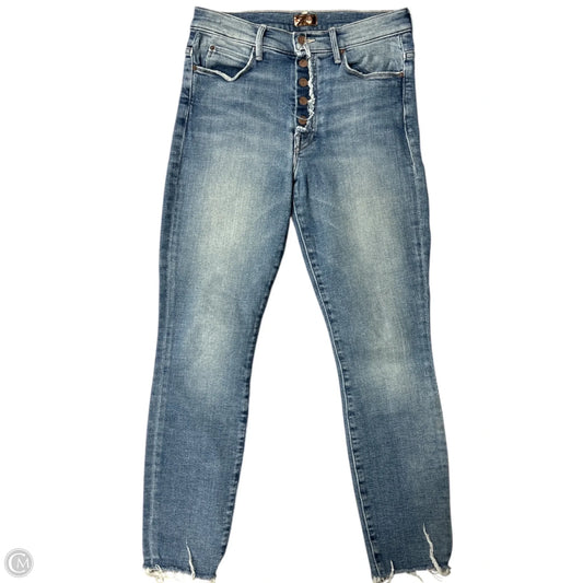 Jeans Skinny By Mother In Blue Denim, Size: 2