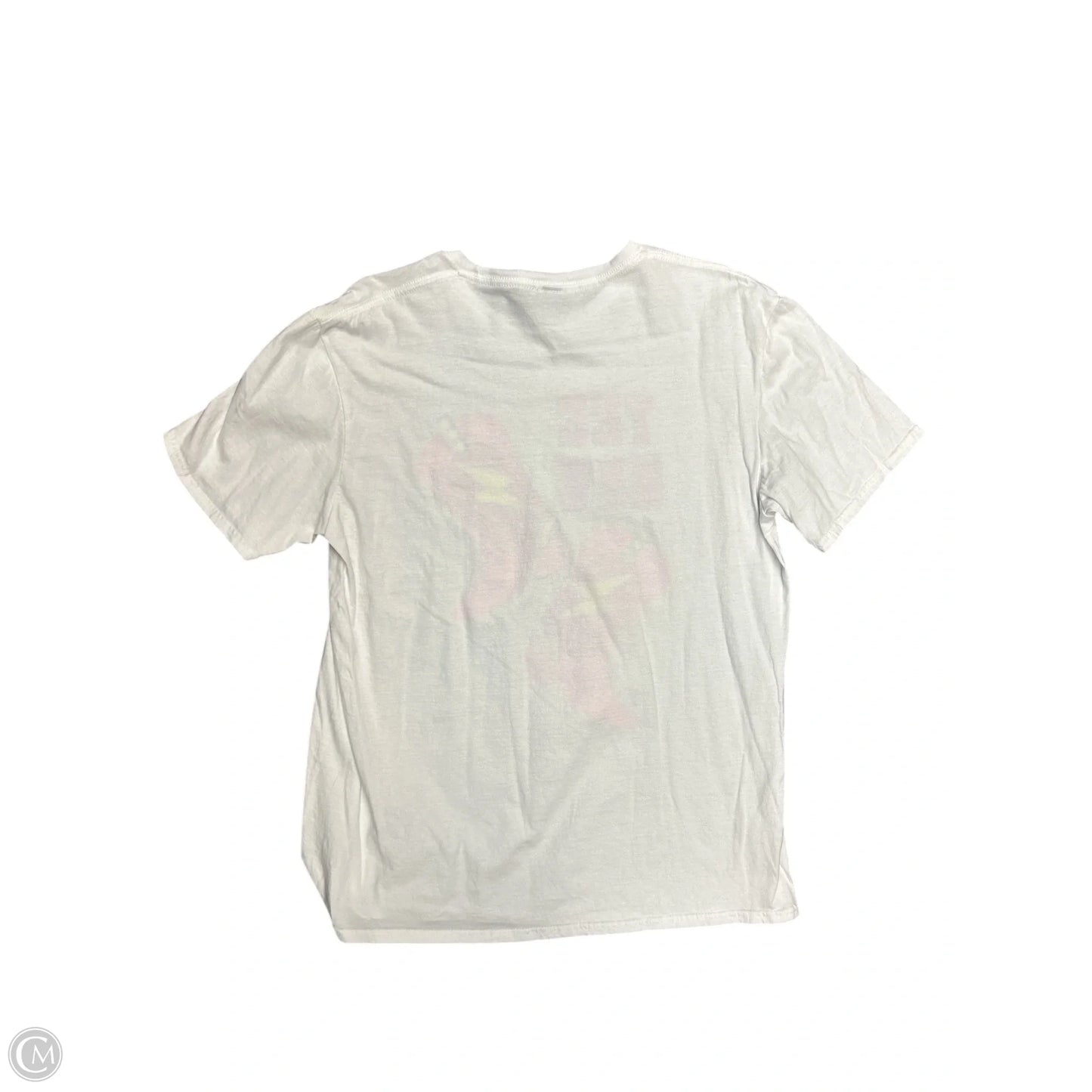 Top Short Sleeve Basic By Cme In White, Size: M