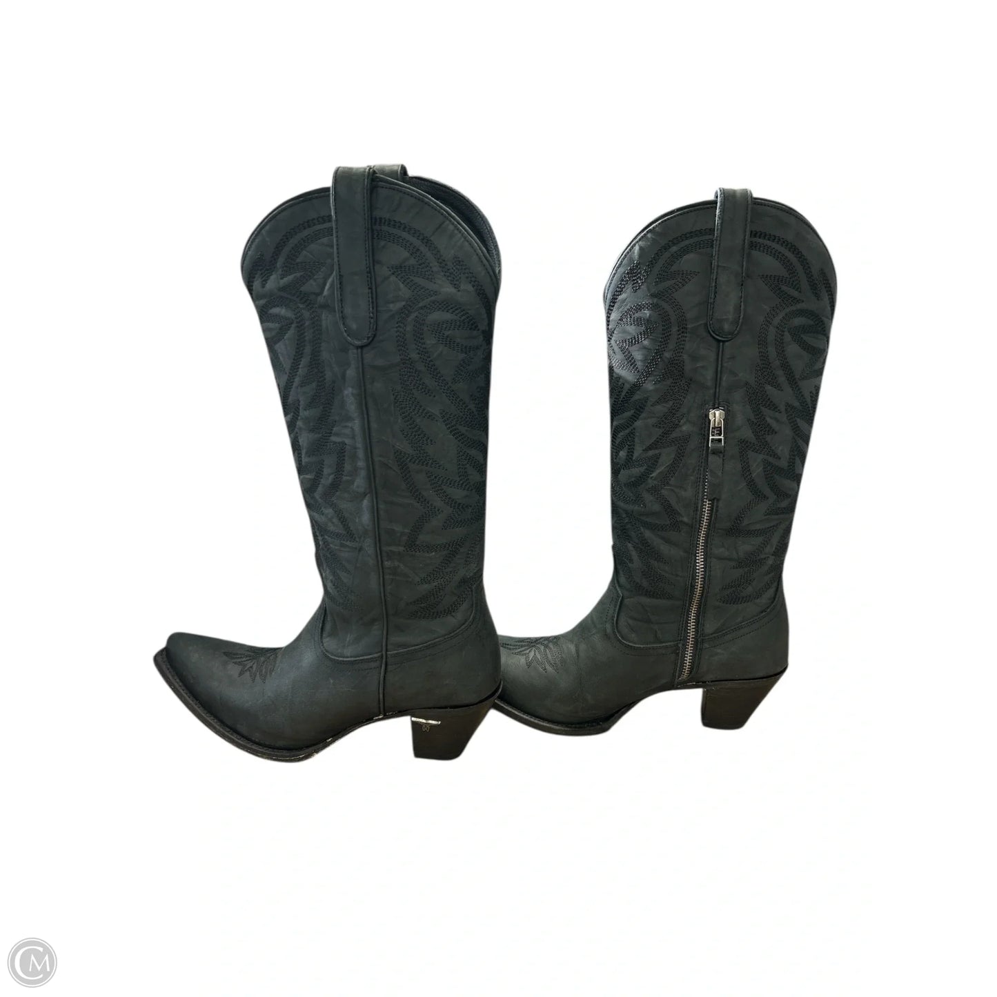 Boots Western By Cmb In Black, Size: 11