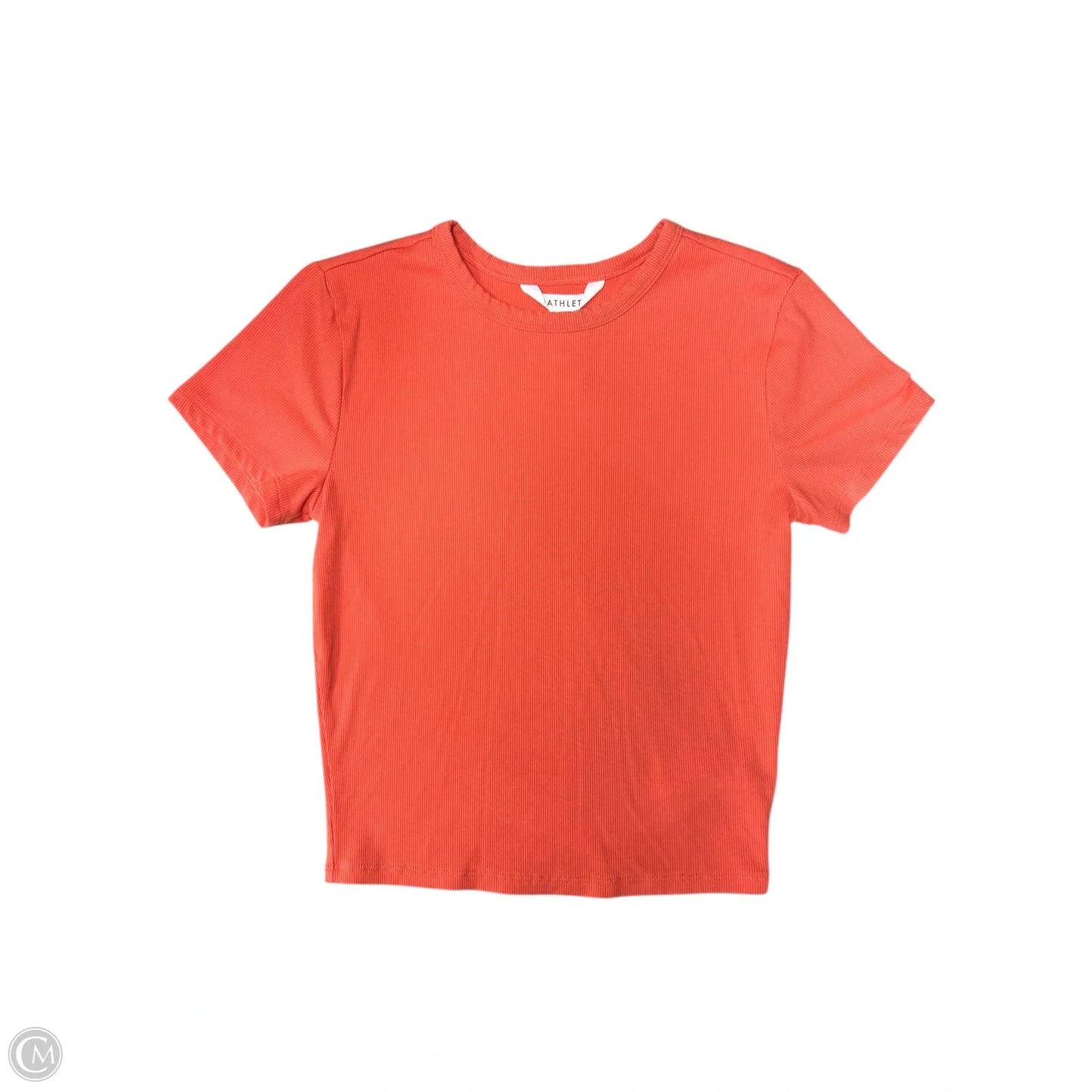 Top Short Sleeve By Athleta In Orange, Size: Xs