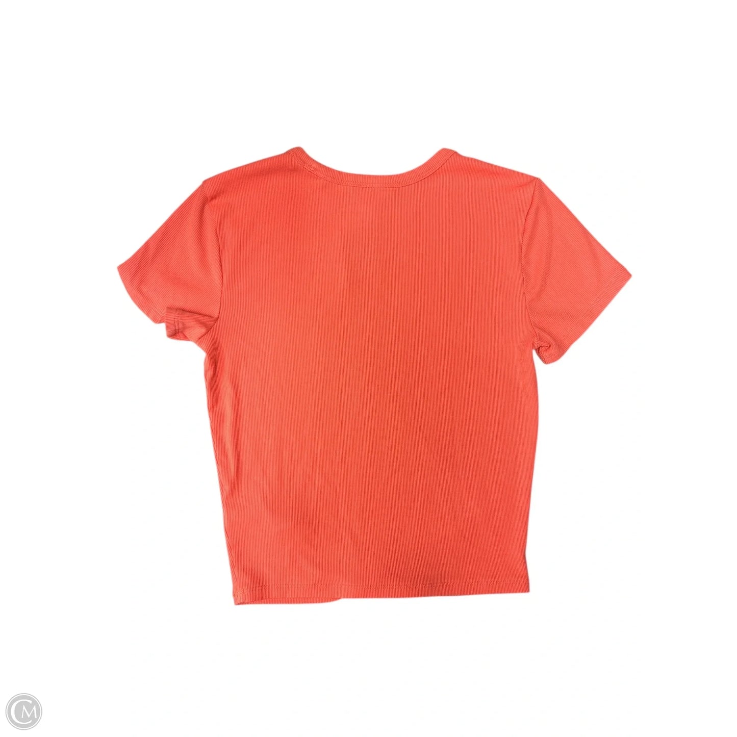 Top Short Sleeve By Athleta In Orange, Size: Xs