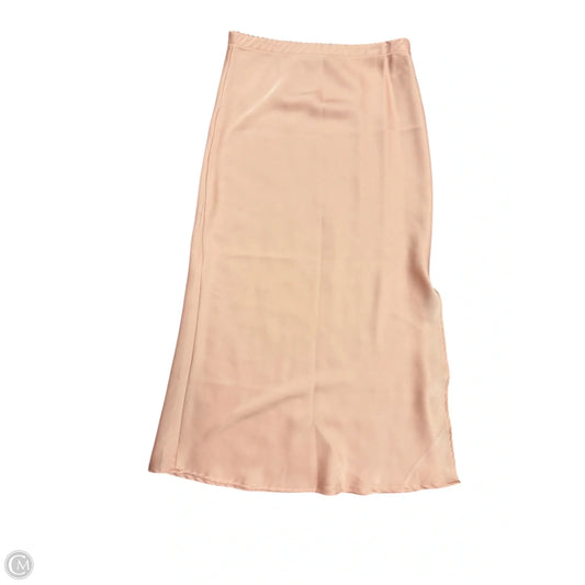Skirt Midi By Workshop In Peach, Size: S