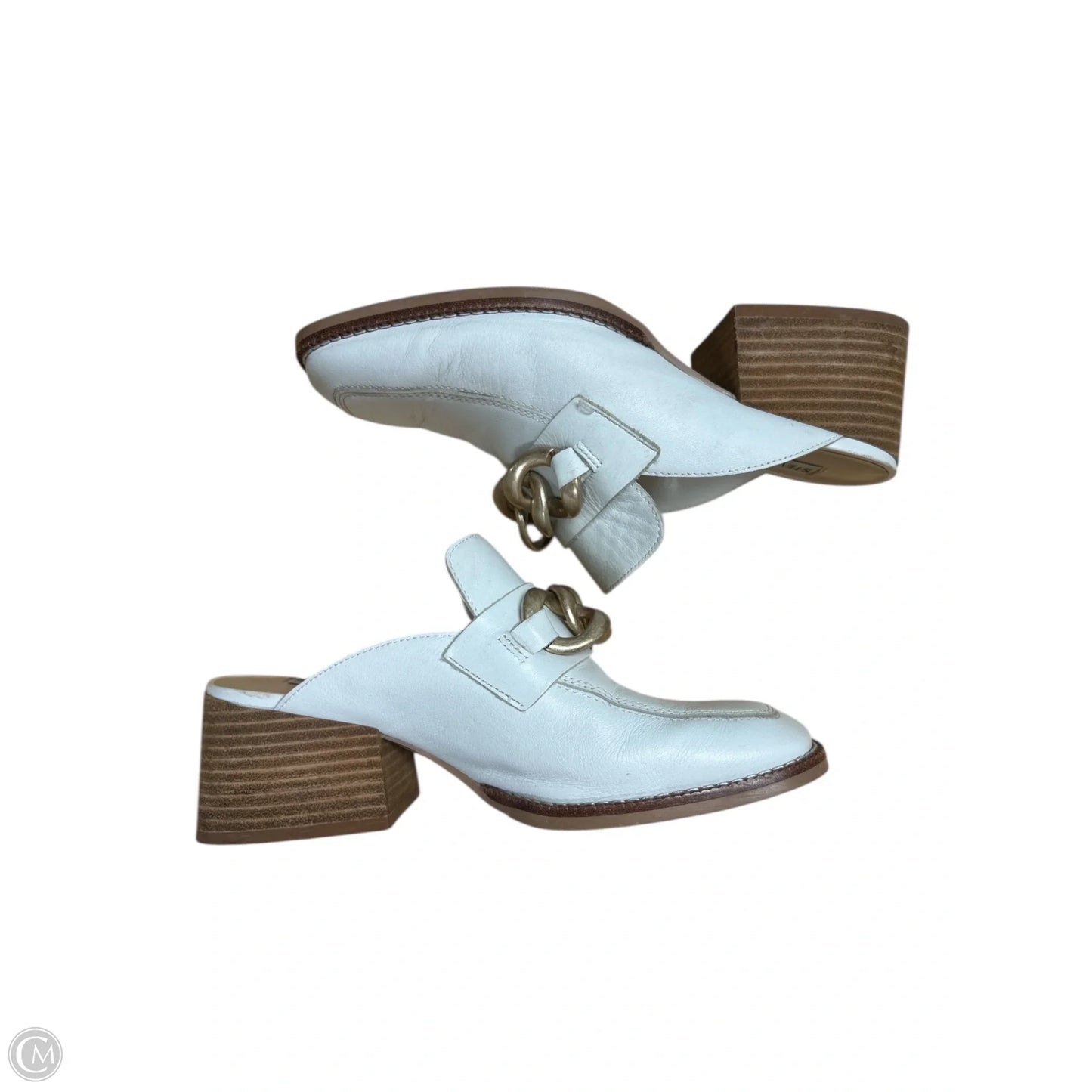 Shoes Heels Block By Steve Madden In Yellow, Size: 7.5