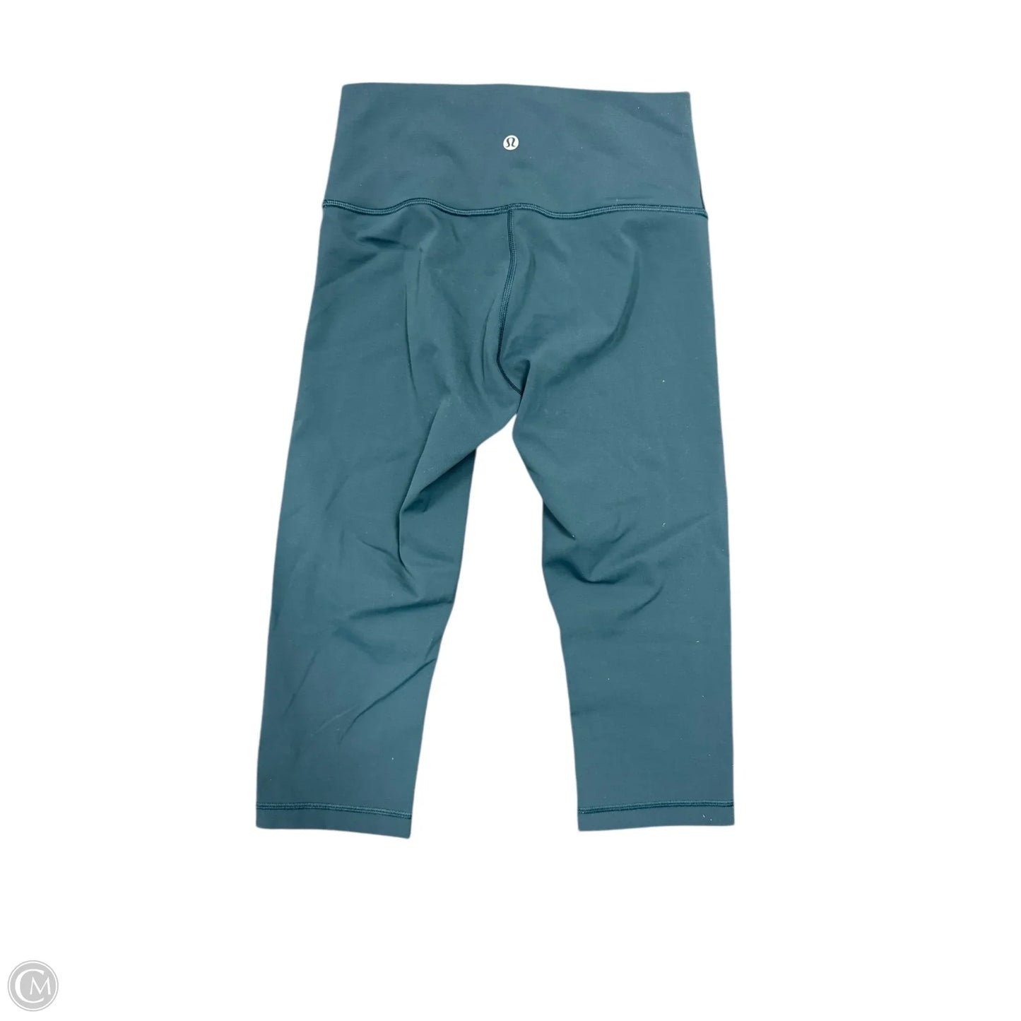 Athletic Capris By Lululemon In Teal, Size: 6