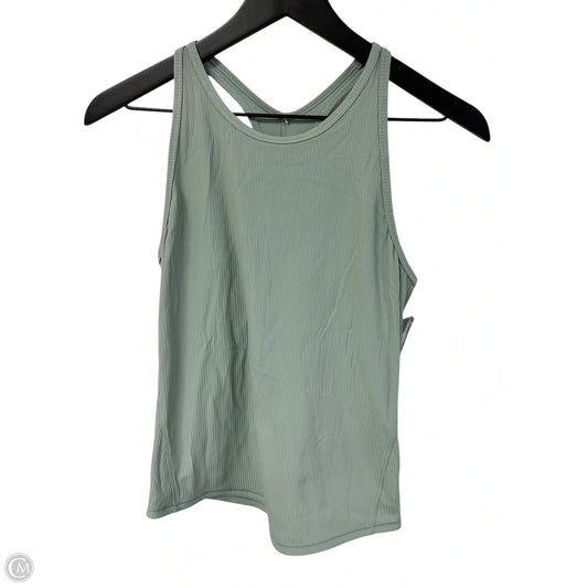Athletic Tank Top By Lululemon In Green, Size: S