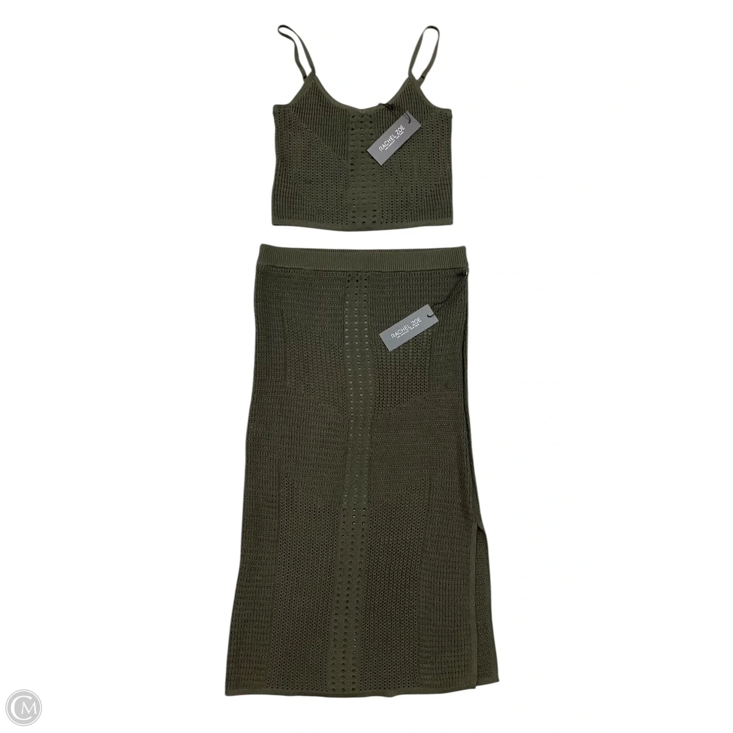 Dress Set 2pc By Rachel Zoe In Green, Size: M