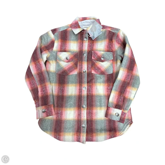 Jacket Shirt By Thread And Supply In Multi-colored, Size: S