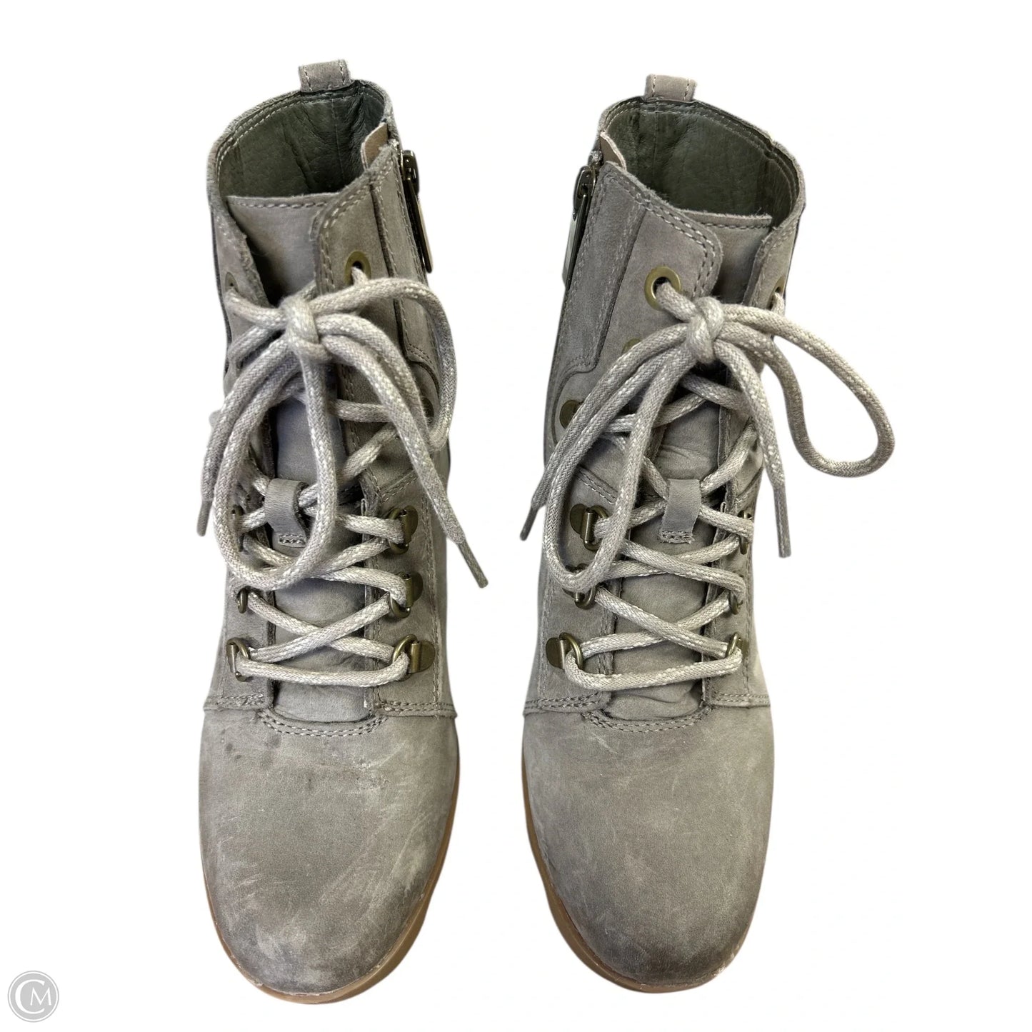 Boots Ankle Heels By Sorel In Tan, Size: 7