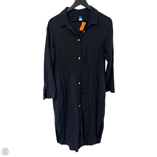 Dress Casual Midi By Old Navy In Black, Size: M