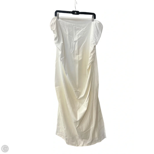 Dress Casual Midi By A New Day In White, Size: 2x