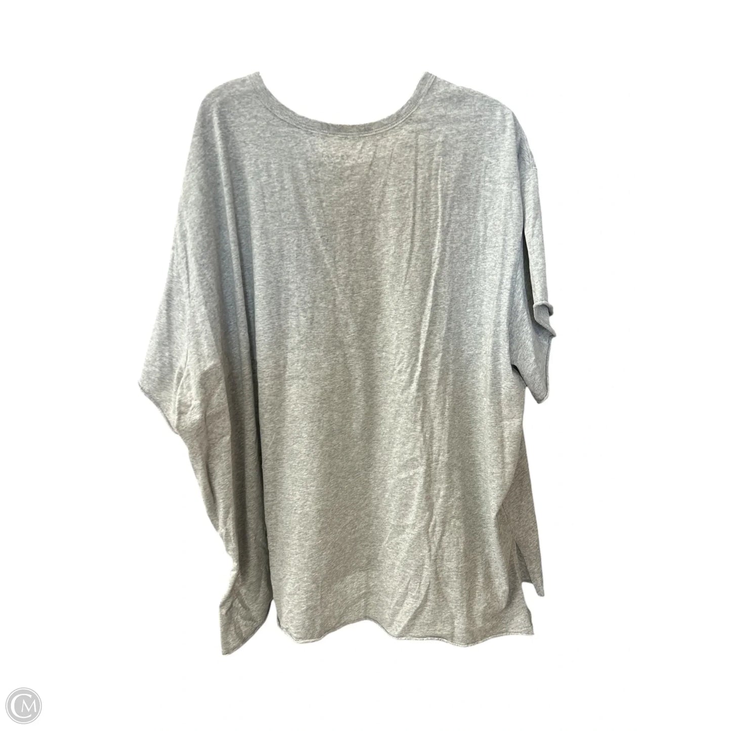 Top Short Sleeve By Torrid In Grey, Size: 4x