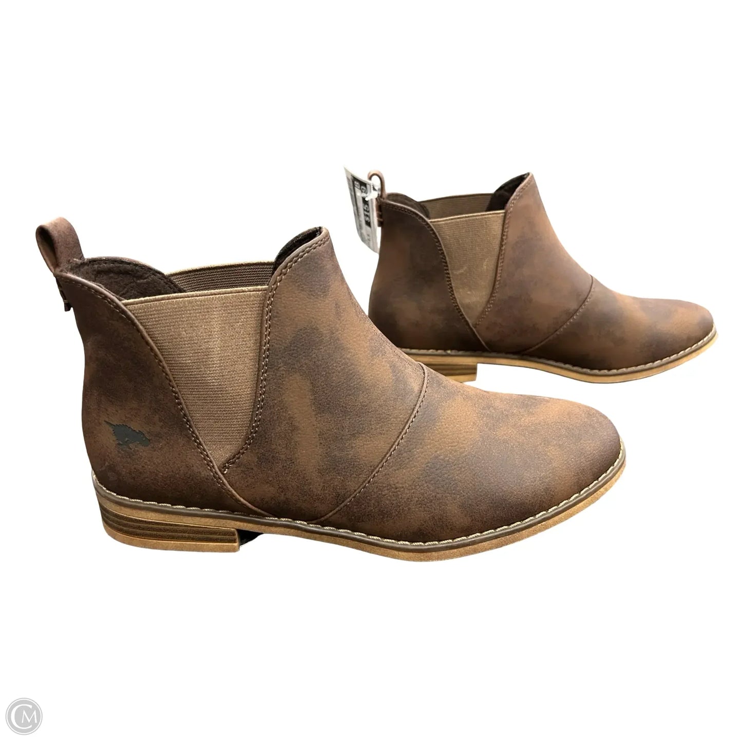 Boots Ankle Flats By Rocket Dogs In Brown, Size: 9.5