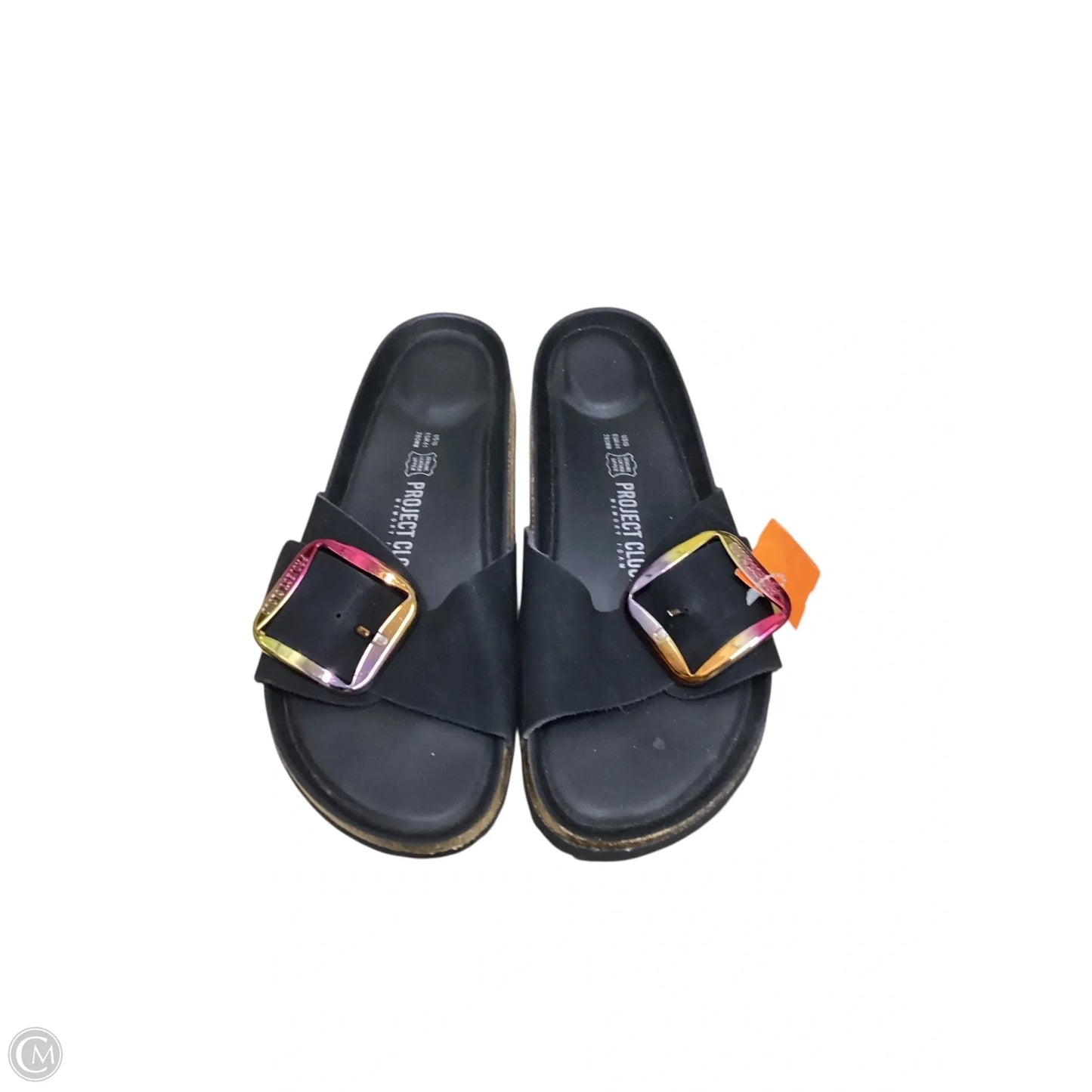 Sandals Flats By Cmc In Black, Size: 10