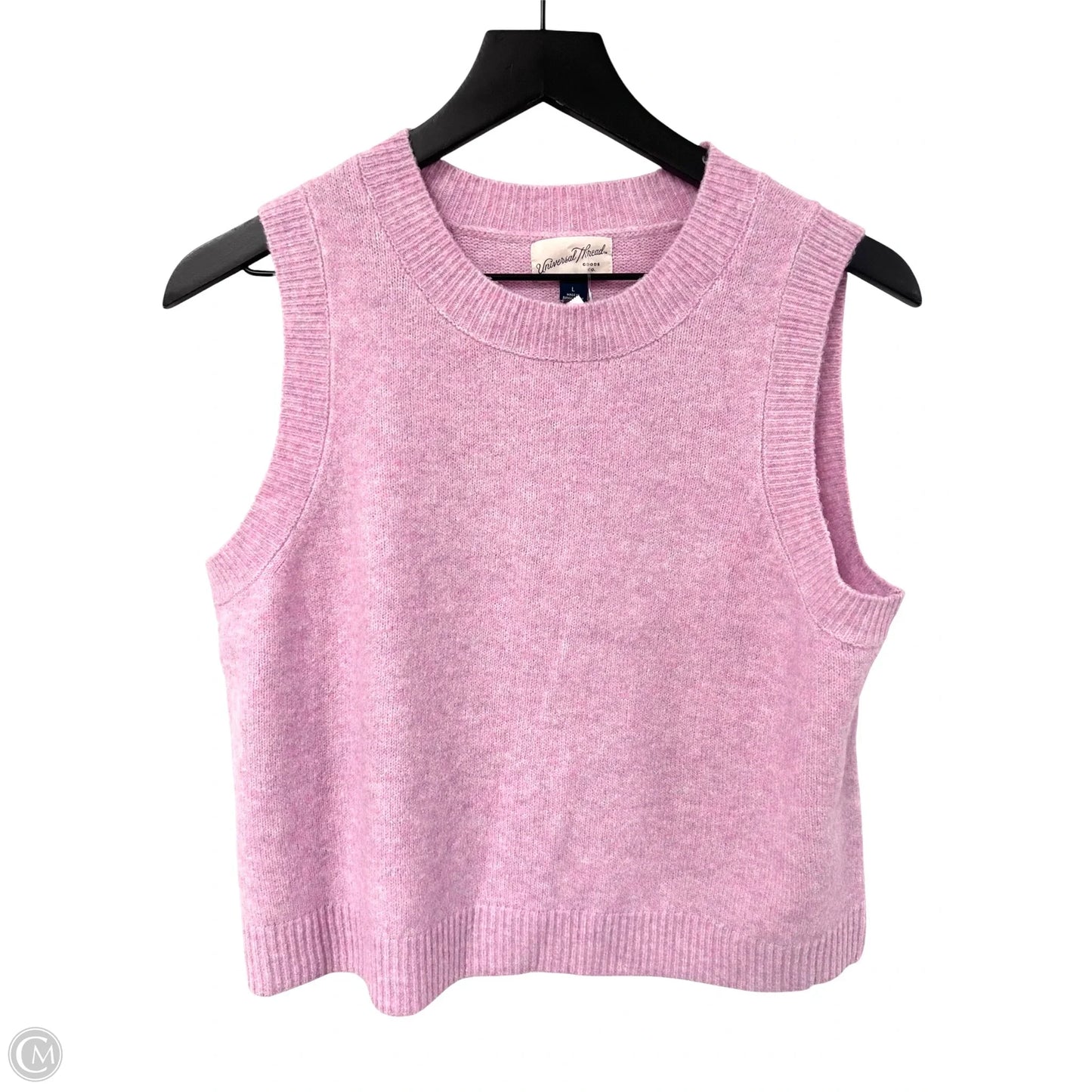 Vest Sweater By Universal Thread In Purple, Size: L