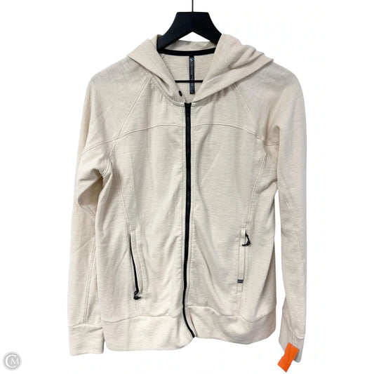 Sweatshirt Hoodie By Kuhl In Cream, Size: L