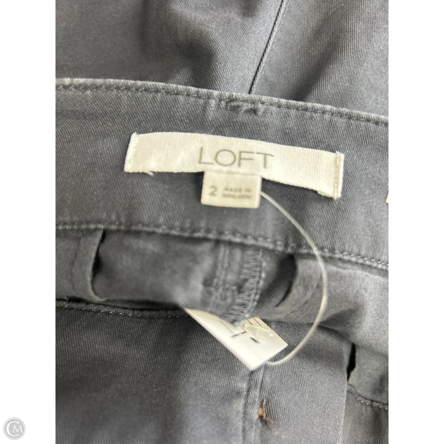 Shorts By Loft In Grey, Size: 2