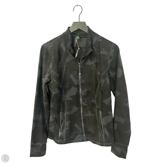 Athletic Jacket By Yogalicious In Black, Size: Xl