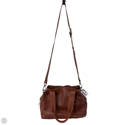 Handbag Leather By Cmc, Size: Medium
