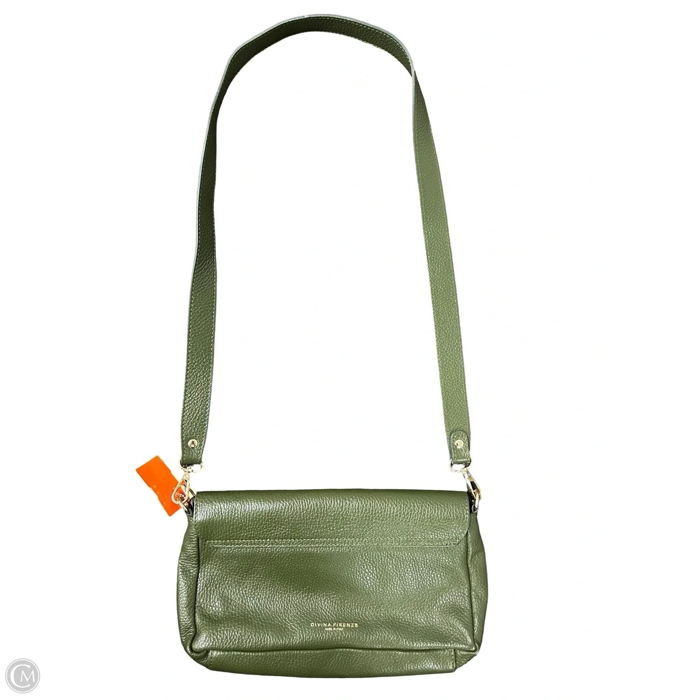 Handbag Leather By Cmc, Size: Medium