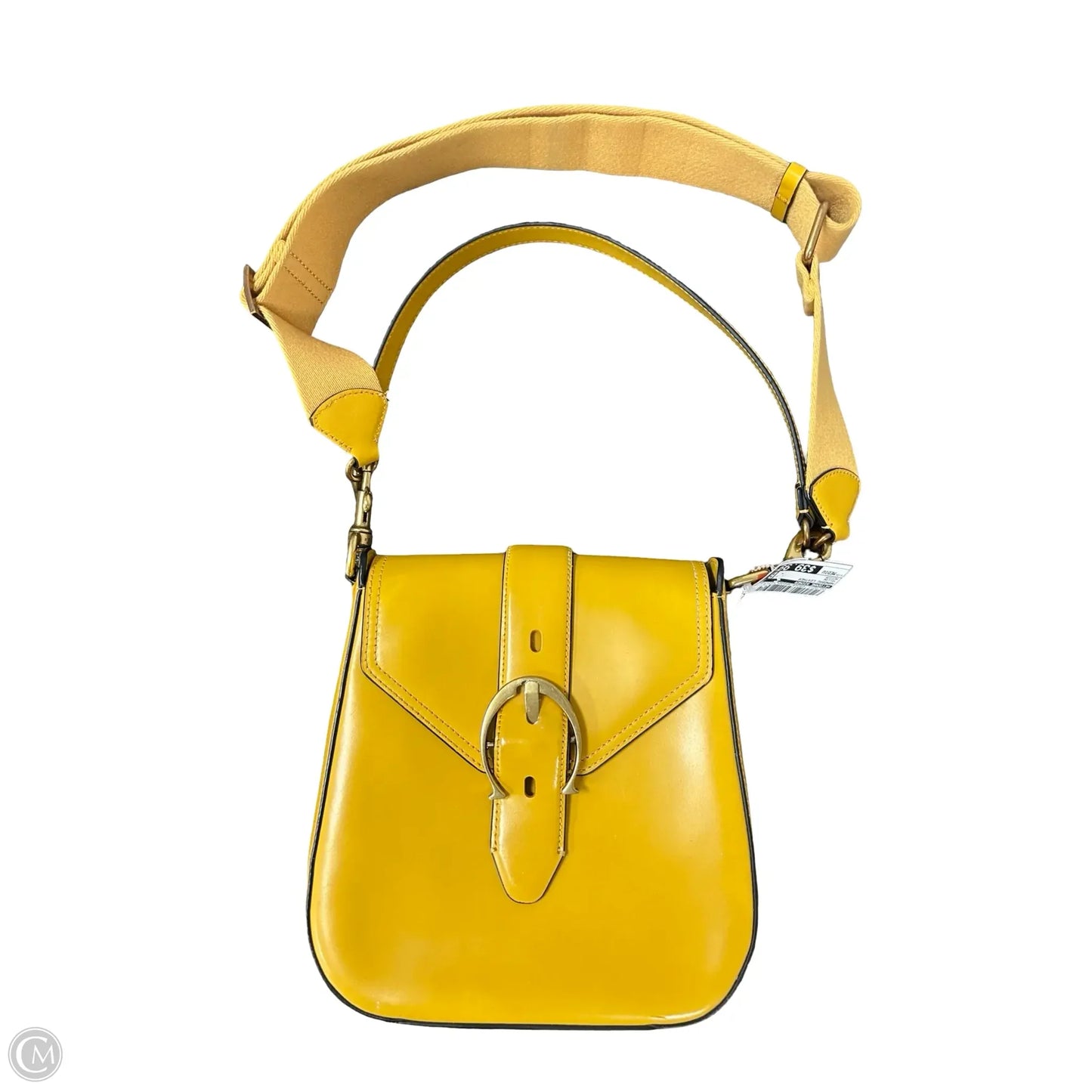 Handbag Leather By Etienne Aigner, Size: Medium