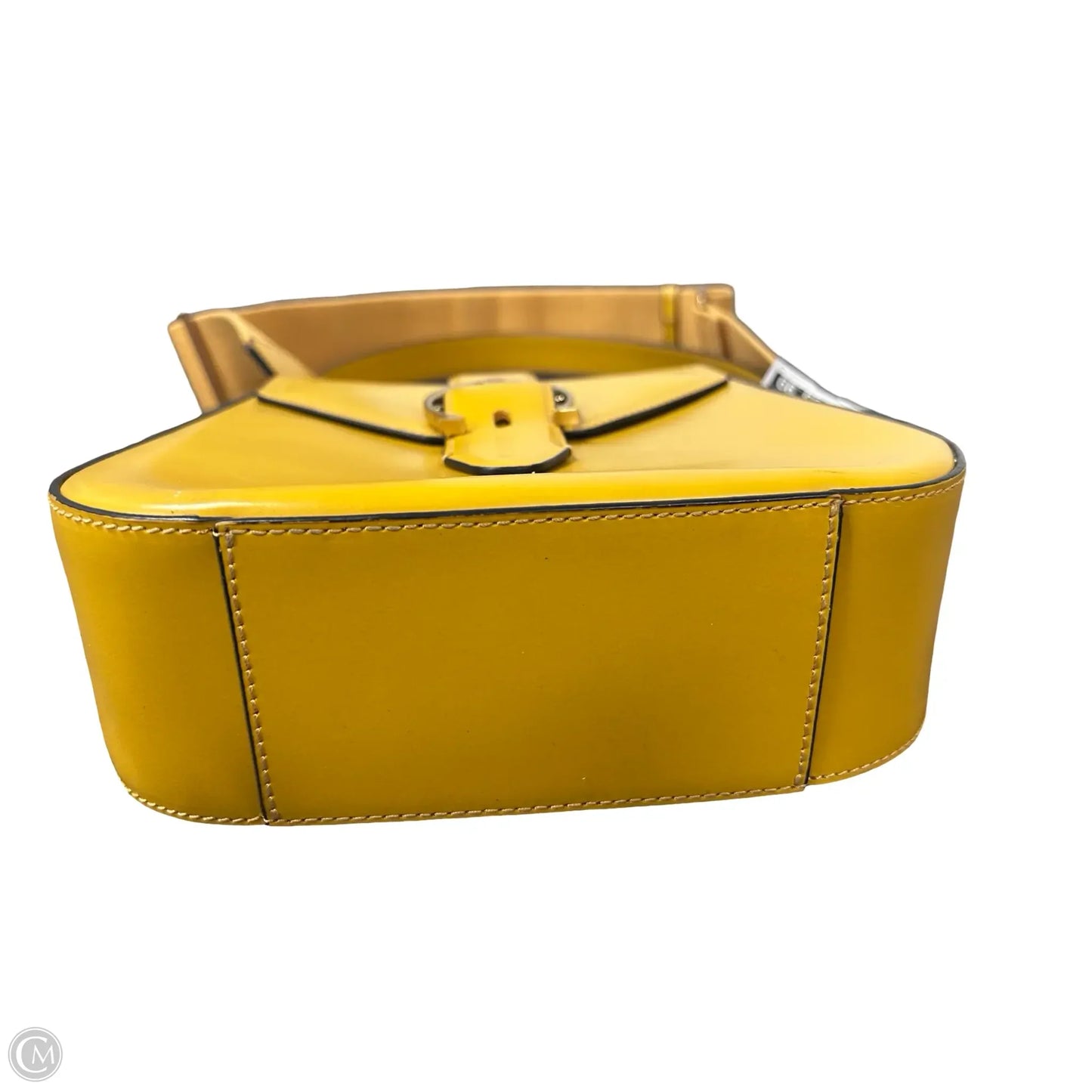 Handbag Leather By Etienne Aigner, Size: Medium