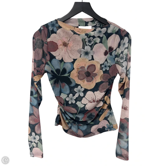Top Long Sleeve By Cleobella In Floral Print, Size: S