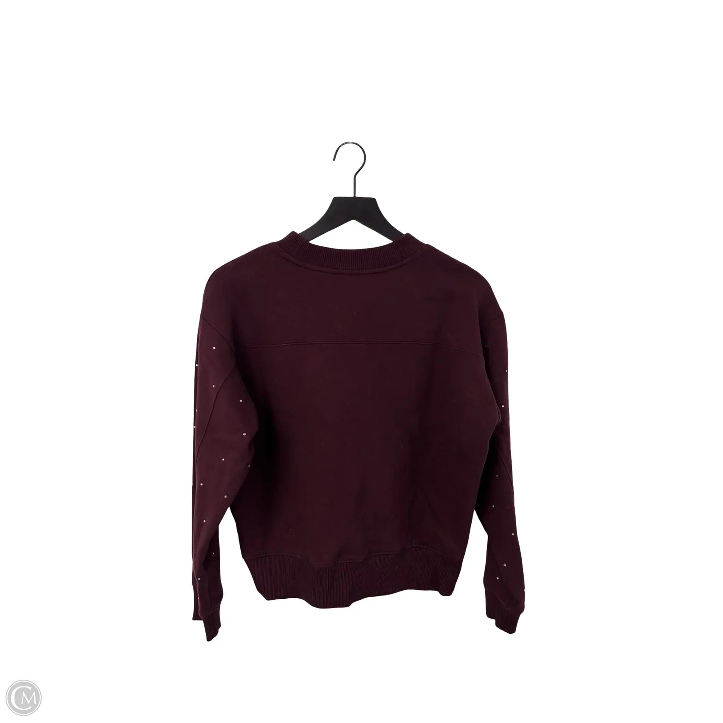 Sweatshirt Crewneck By A New Day In Maroon, Size: S