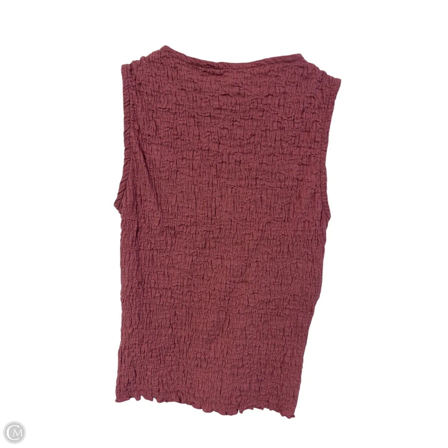 Top Sleeveless By Madewell In Mauve, Size: Xs