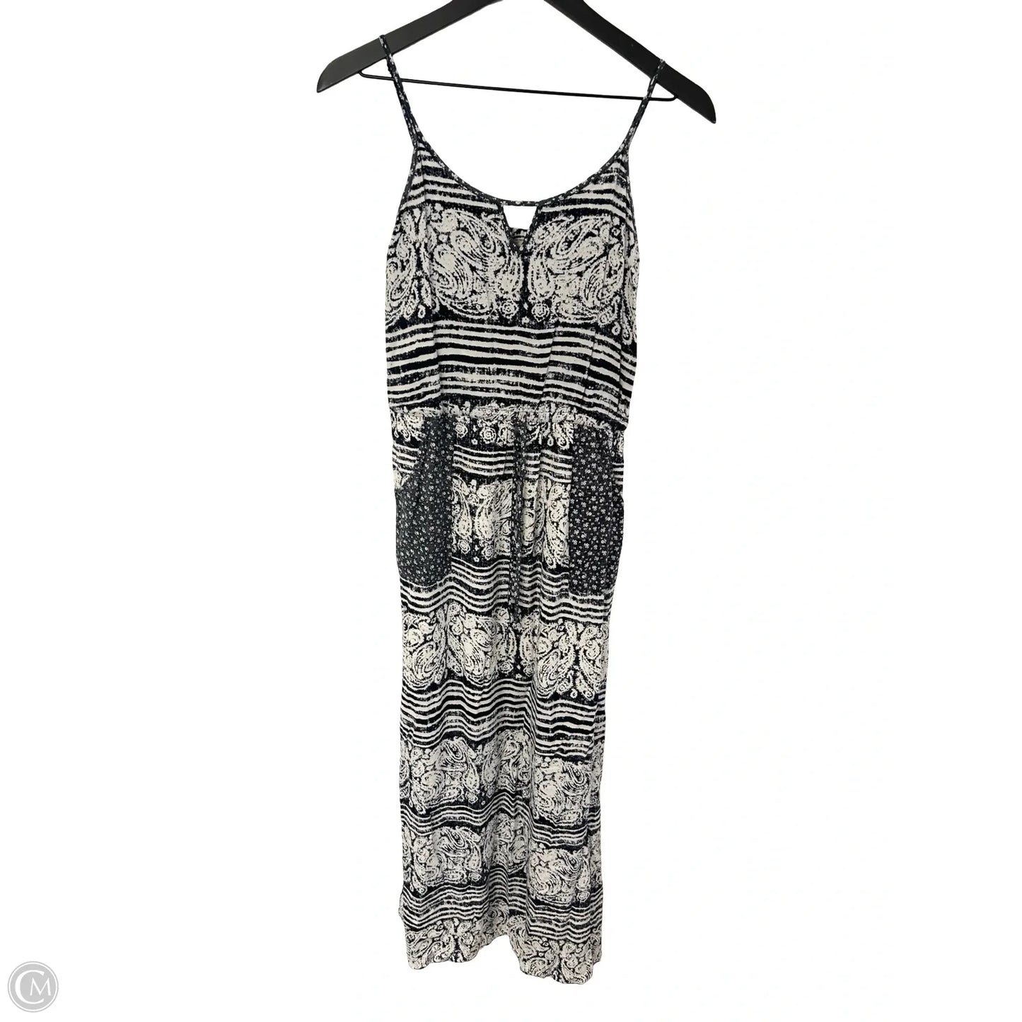 Dress Casual Maxi By Hem & Thread In Blue & White, Size: S