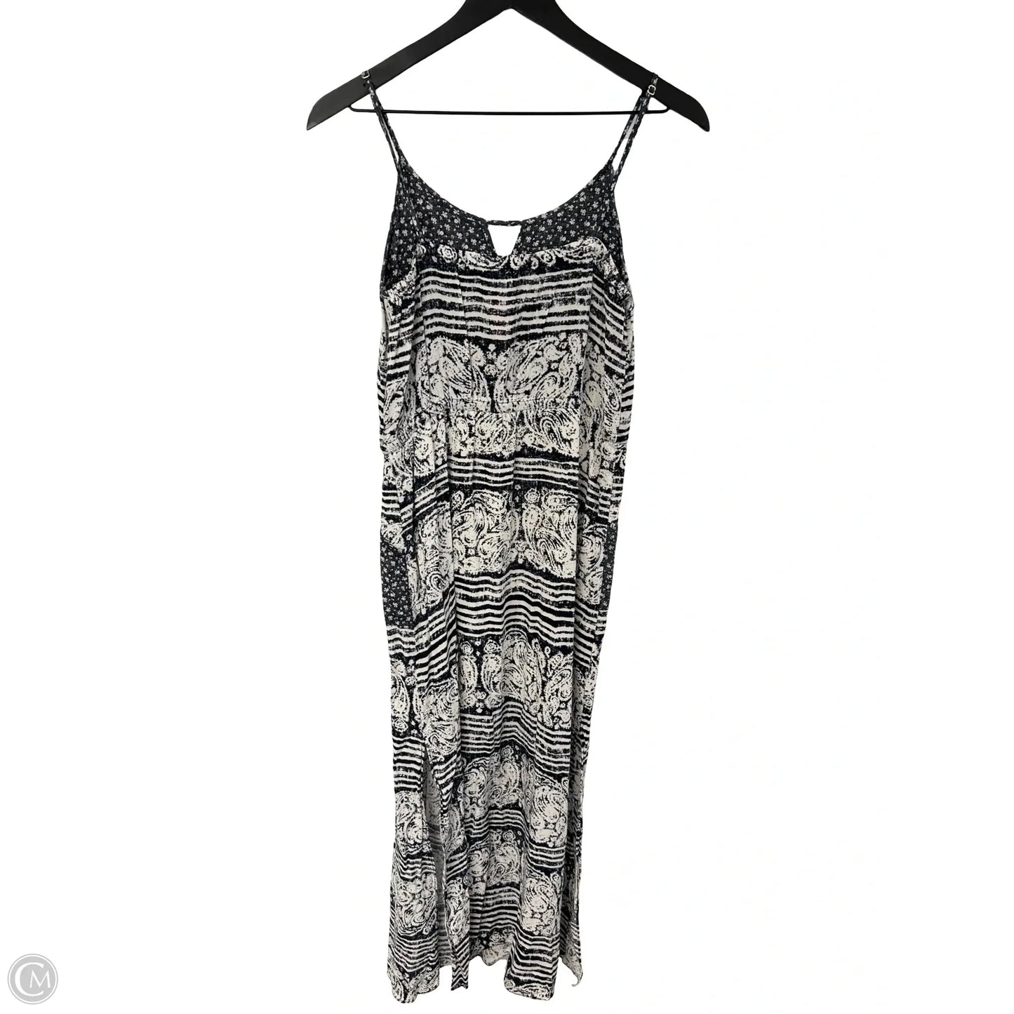 Dress Casual Maxi By Hem & Thread In Blue & White, Size: S