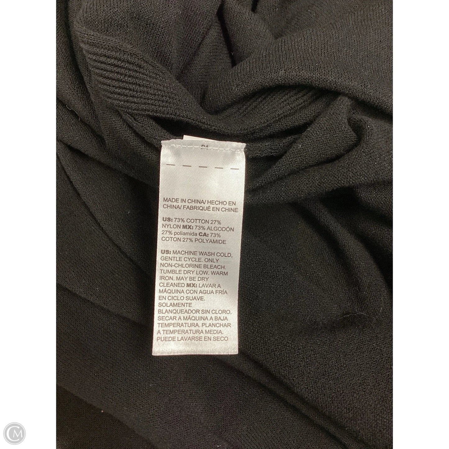 Cardigan By Chicos In Black, Size: Xs