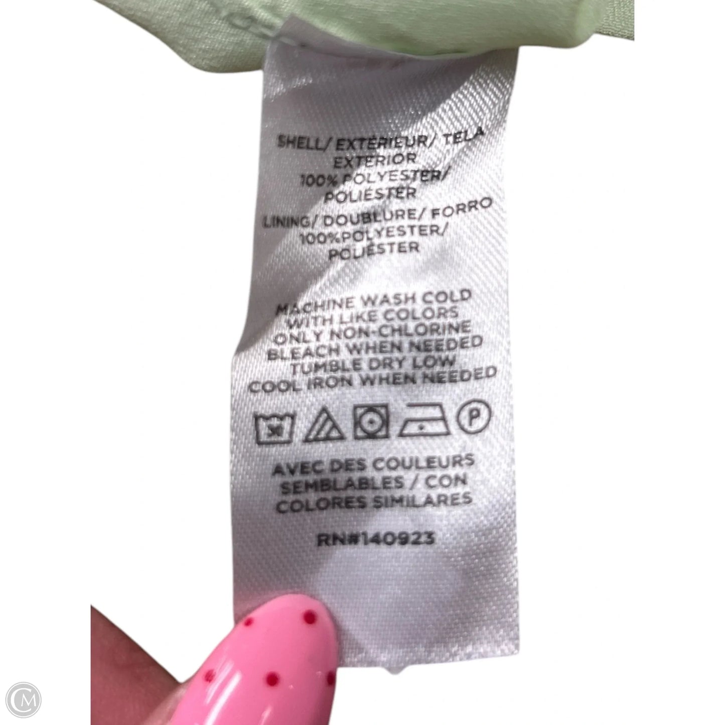 Top 3/4 Sleeve By Loft In Green, Size: S