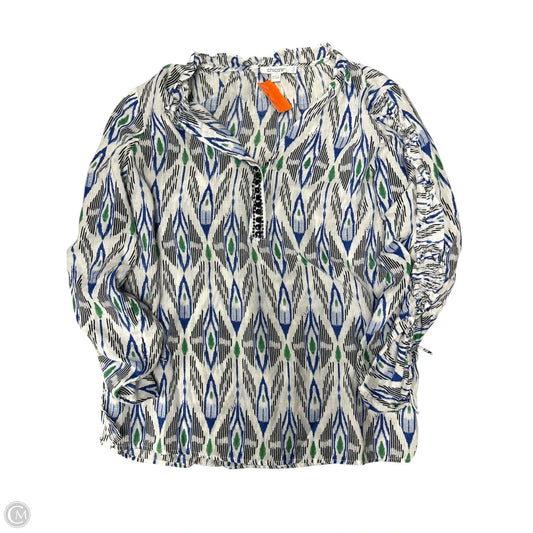 Top Long Sleeve By Chicos In Multi-colored, Size: 4