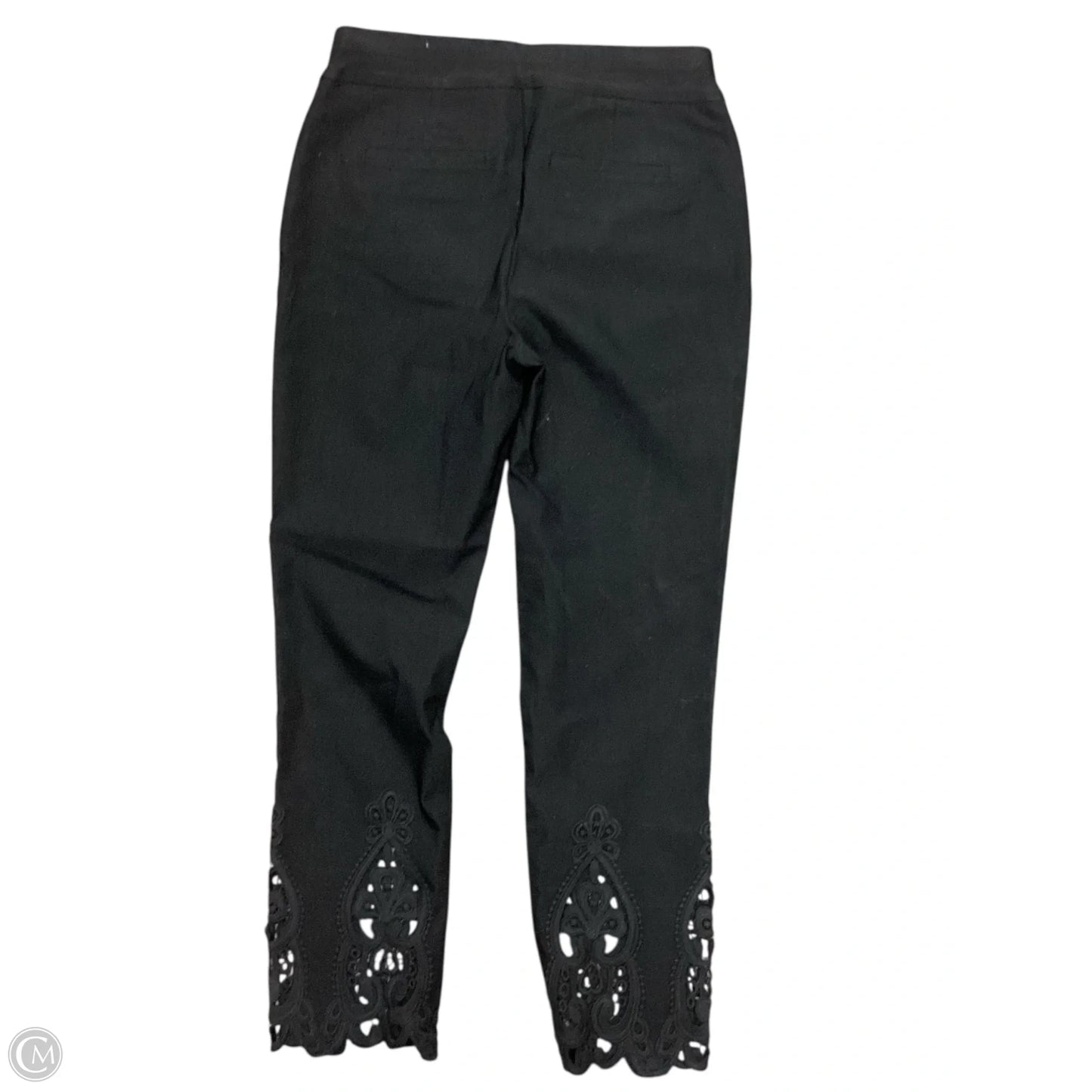 Pants Cropped By Chicos In Black, Size: 2