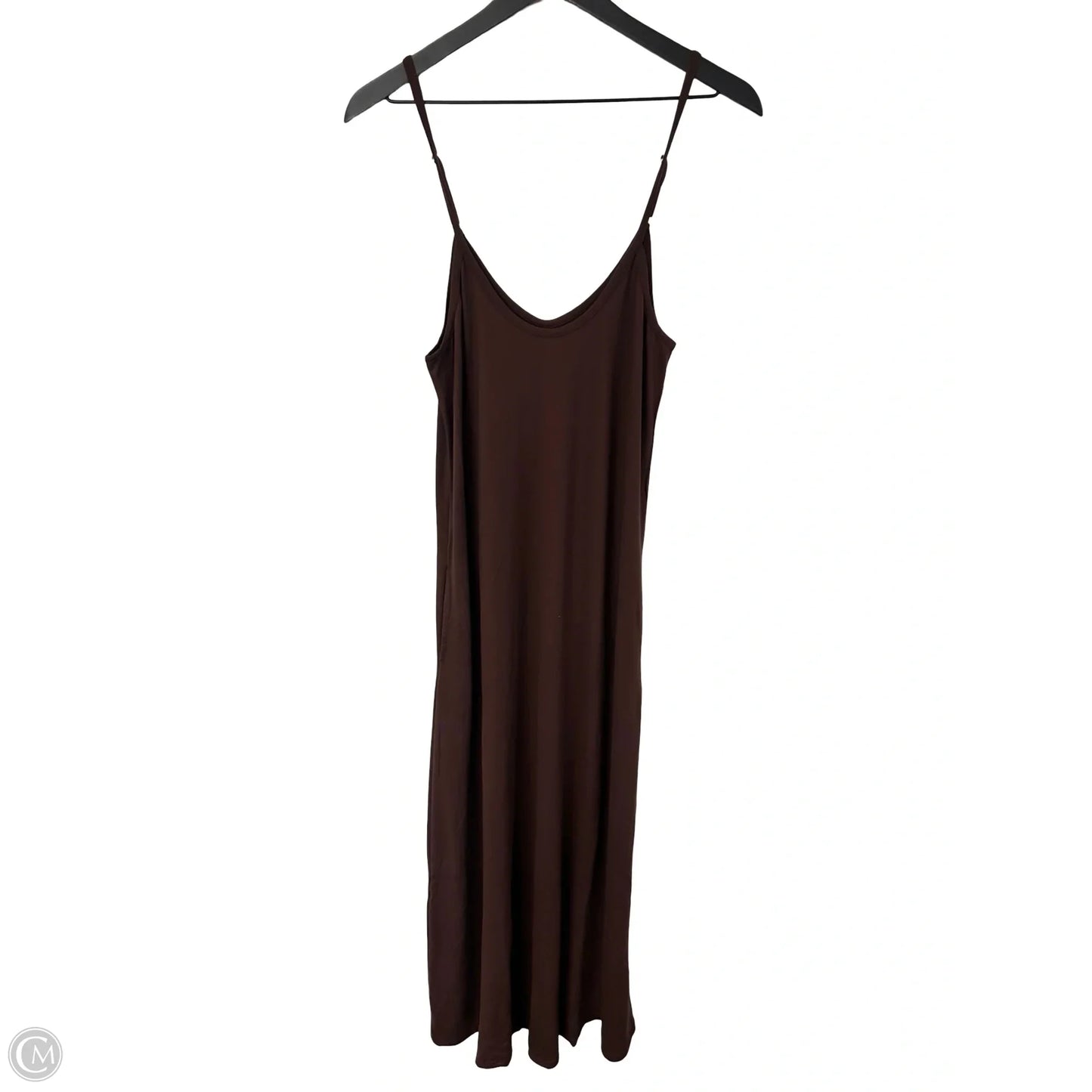 Dress Casual Maxi By Cmf In Brown, Size: S