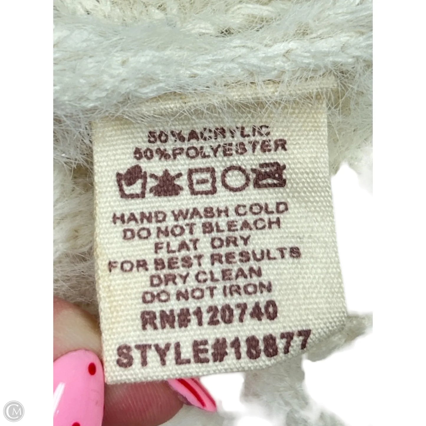 Sweater Cardigan By Mystree In Cream, Size: L
