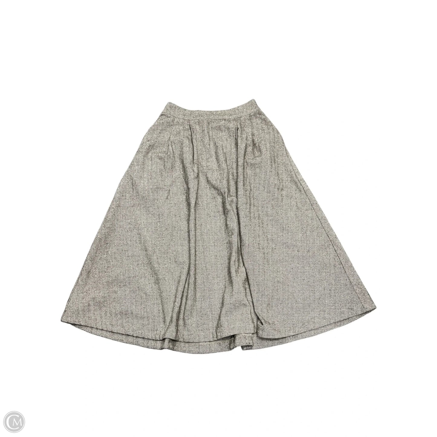 Skirt Midi By Flying Tomato In Brown, Size: L