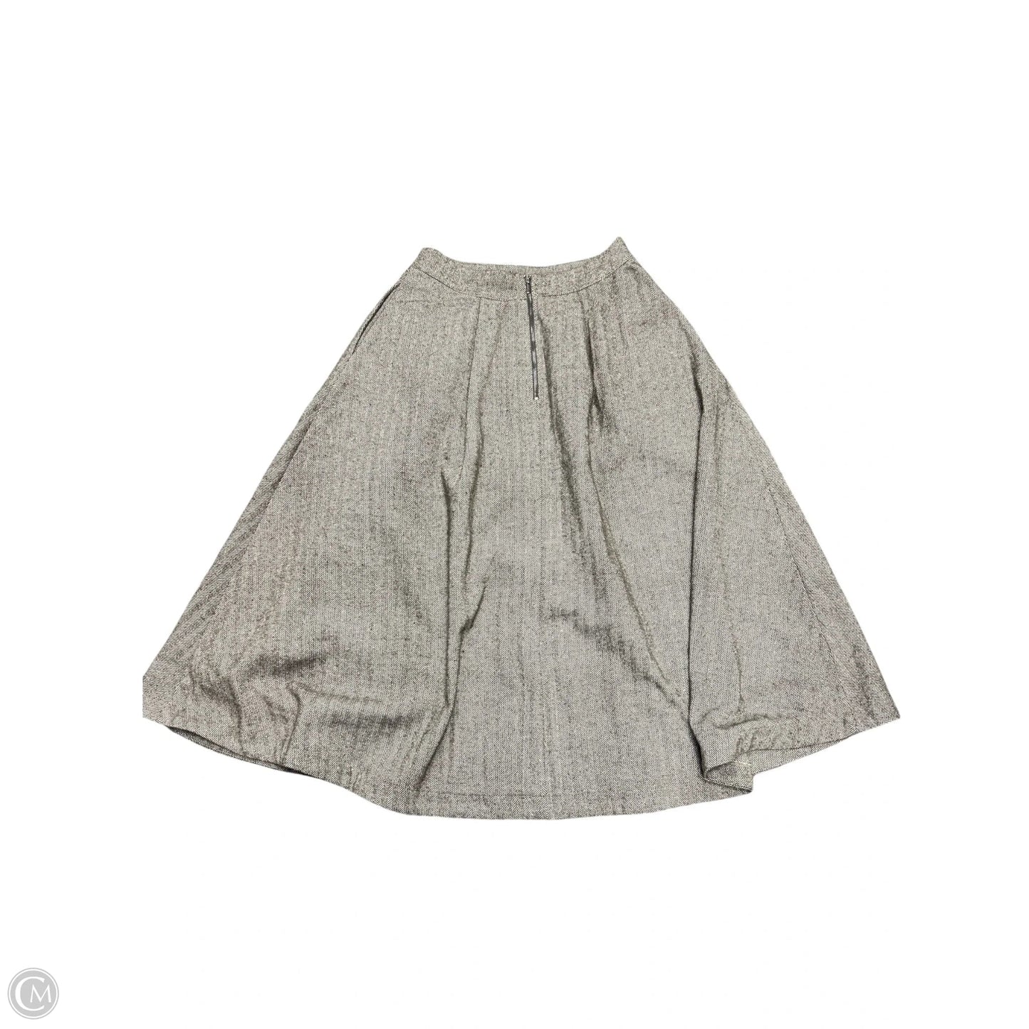 Skirt Midi By Flying Tomato In Brown, Size: L
