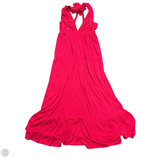 Dress Casual Maxi By Free People In Pink, Size: L