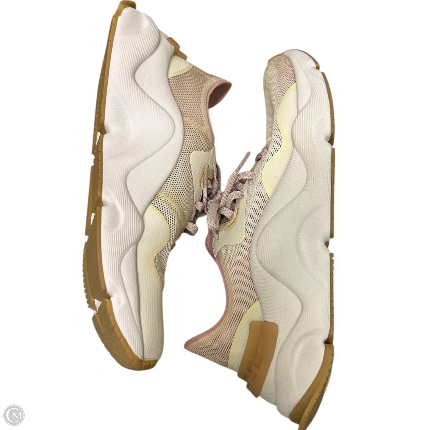 Shoes Athletic By Sorel In Cream & Pink, Size: 7.5