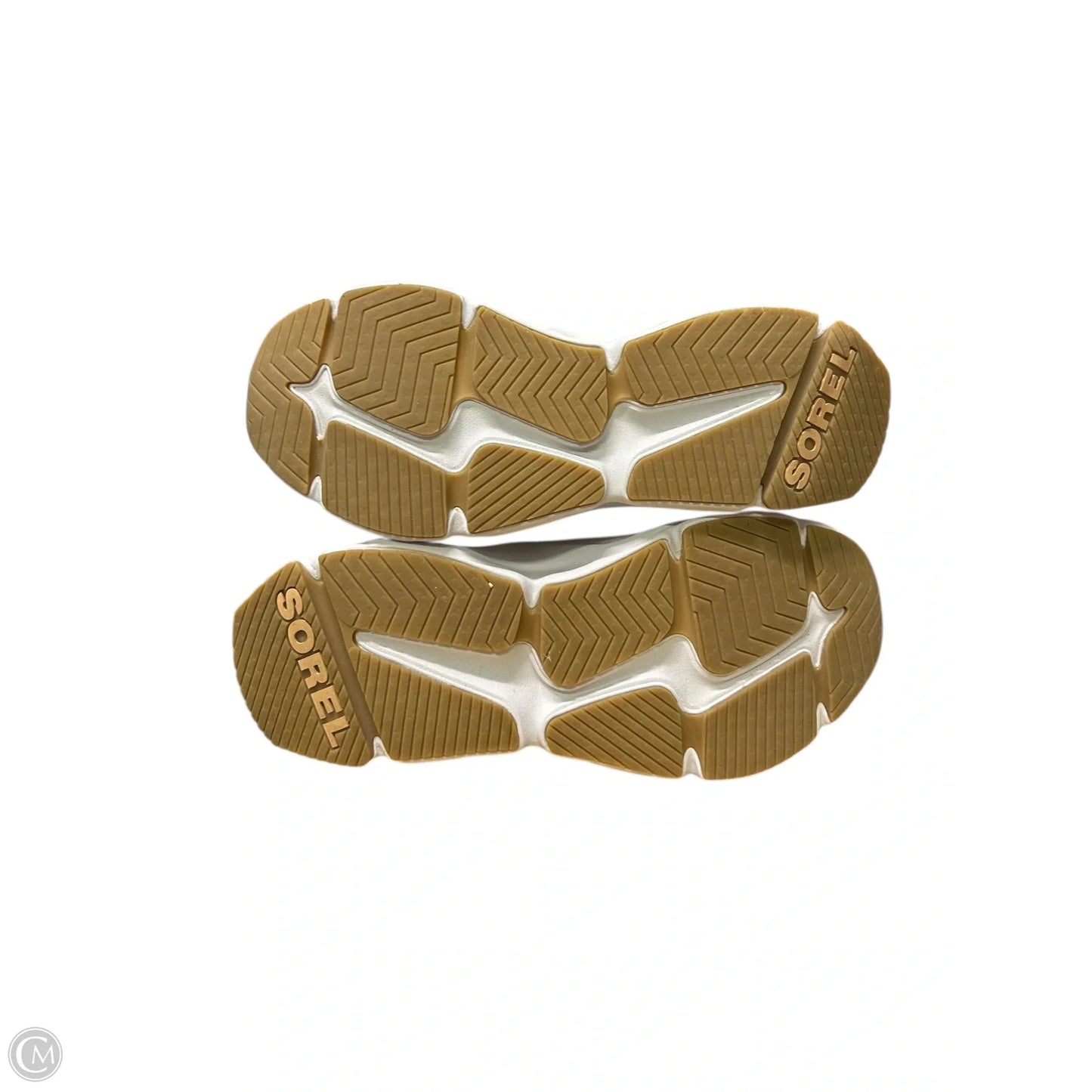 Shoes Athletic By Sorel In Cream & Pink, Size: 7.5