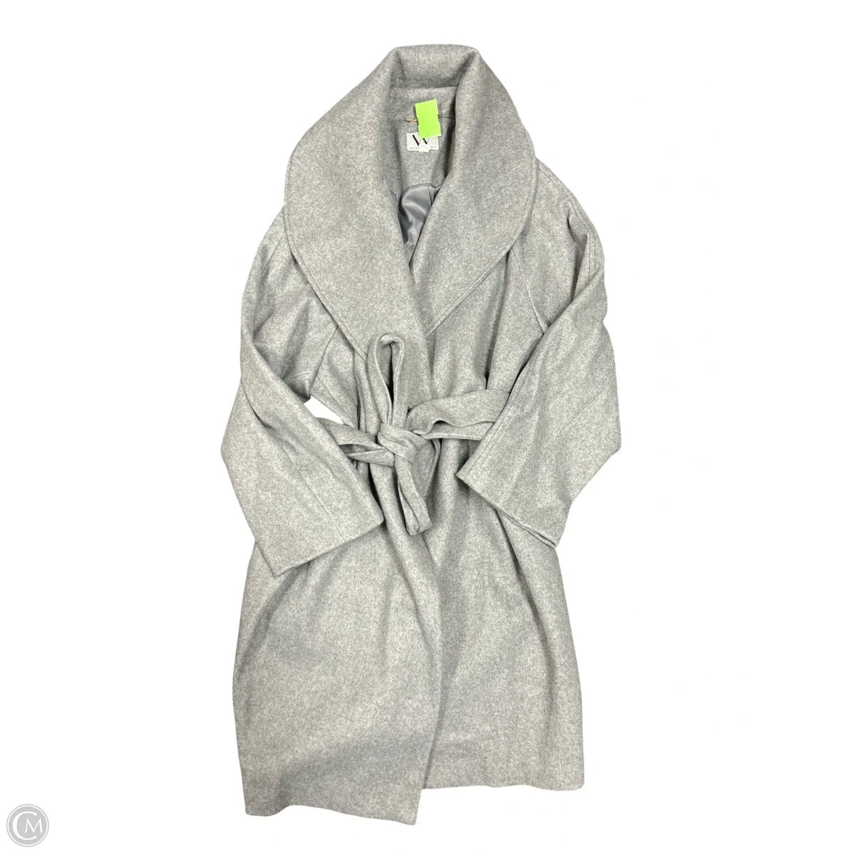 Coat Peacoat By Worthington In Grey, Size: 1x