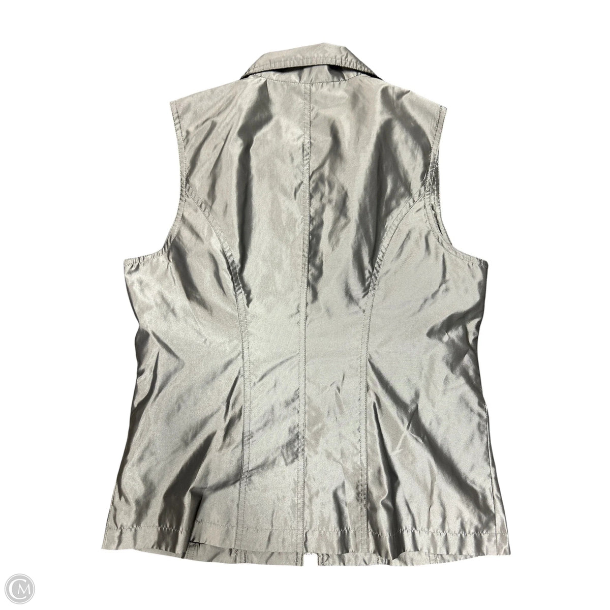 Vest Other By Chicos In Silver, Size: S