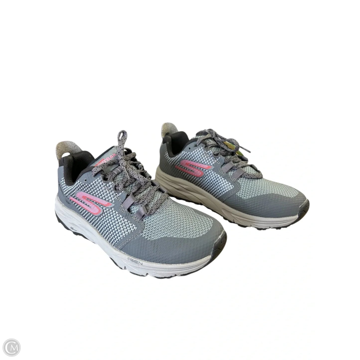 Shoes Athletic By Skechers In Grey, Size: 7