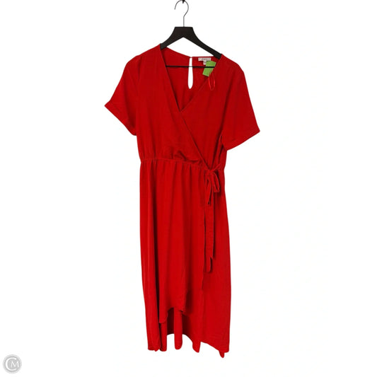 Dress Casual Maxi By Jodifl In Red, Size: L