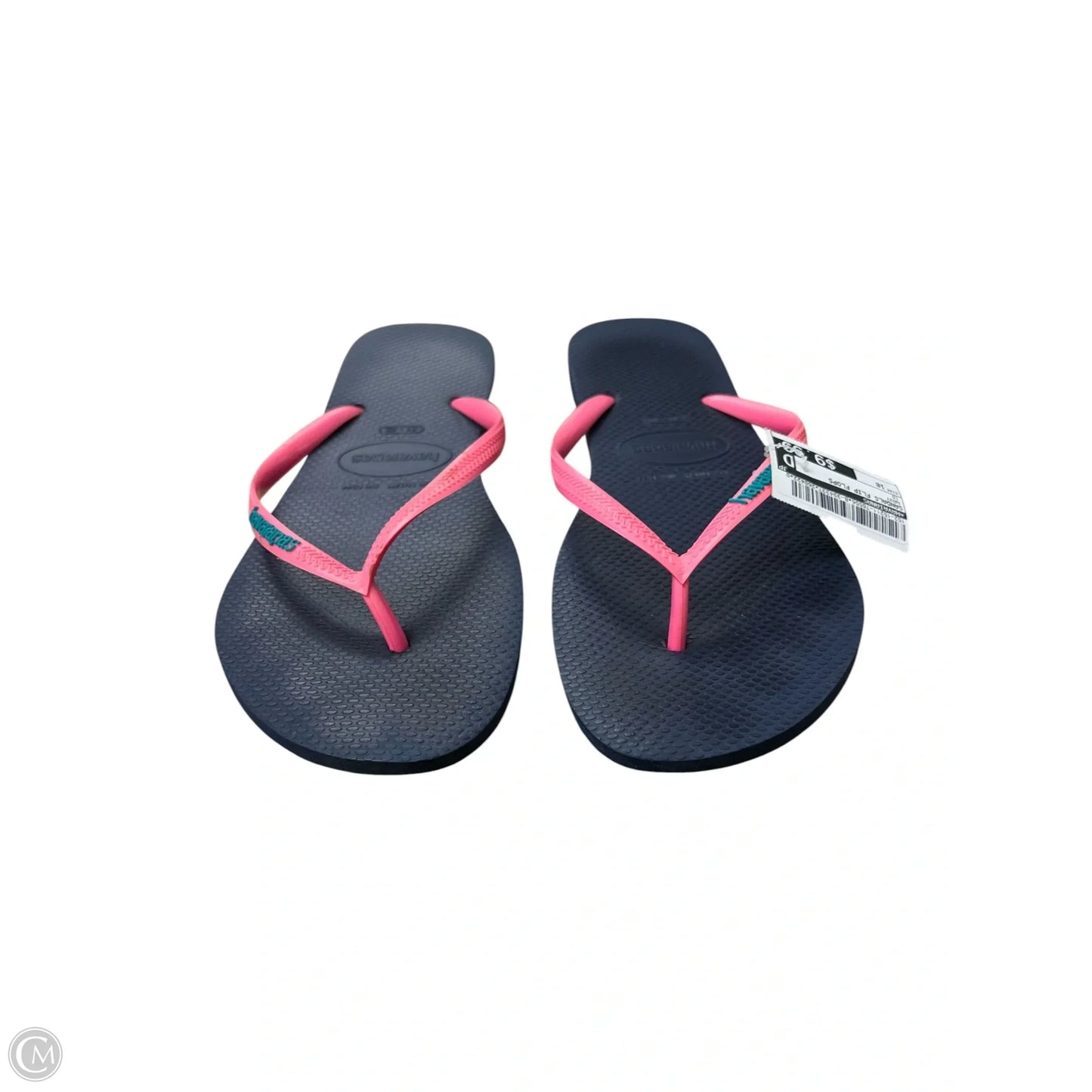 Sandals Flip Flops By Havaianas In Navy, Size: 10
